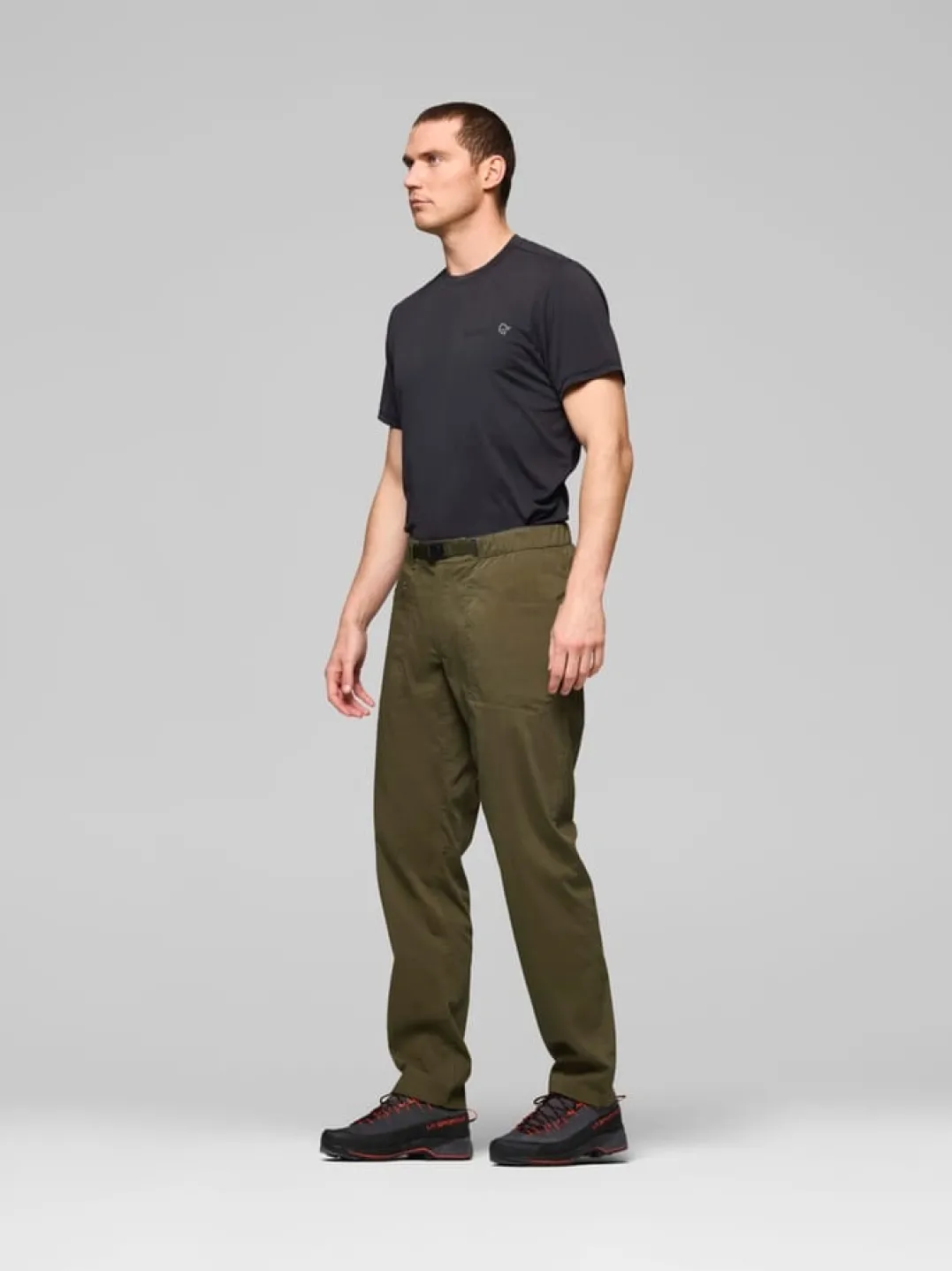 Norrøna Femund Mid Cotton Pants M'S Olive Night