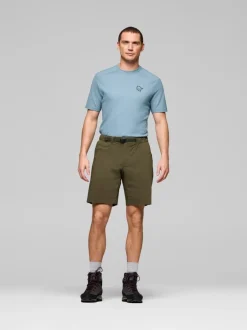 Norrøna Femund Mid Cotton Shorts M'S Olive Night