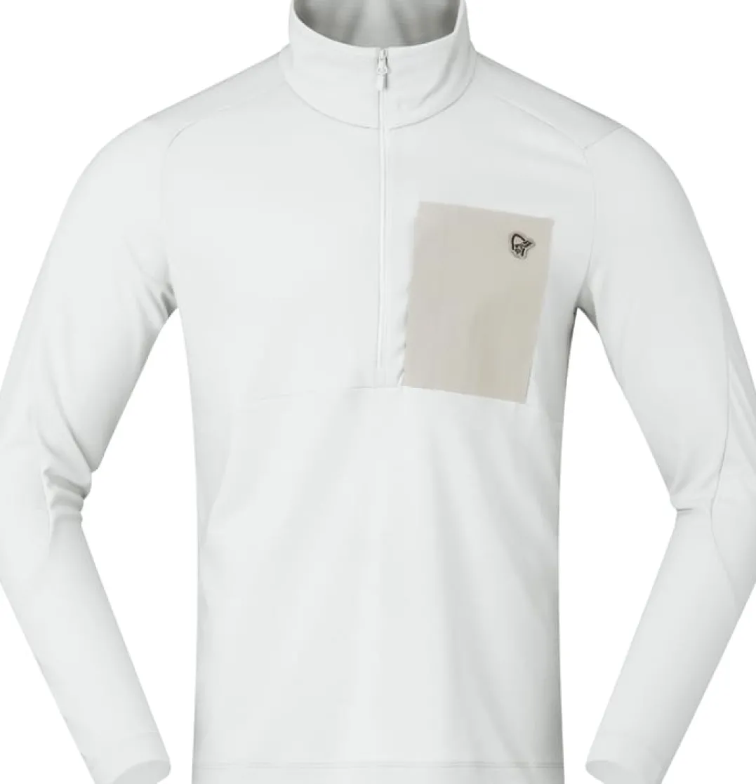 Norrøna Femund Warm1 Half-Zip M'S Snow White