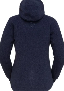 Norrøna Femund Warmwool3 Hood W'S Indigo Night Blue