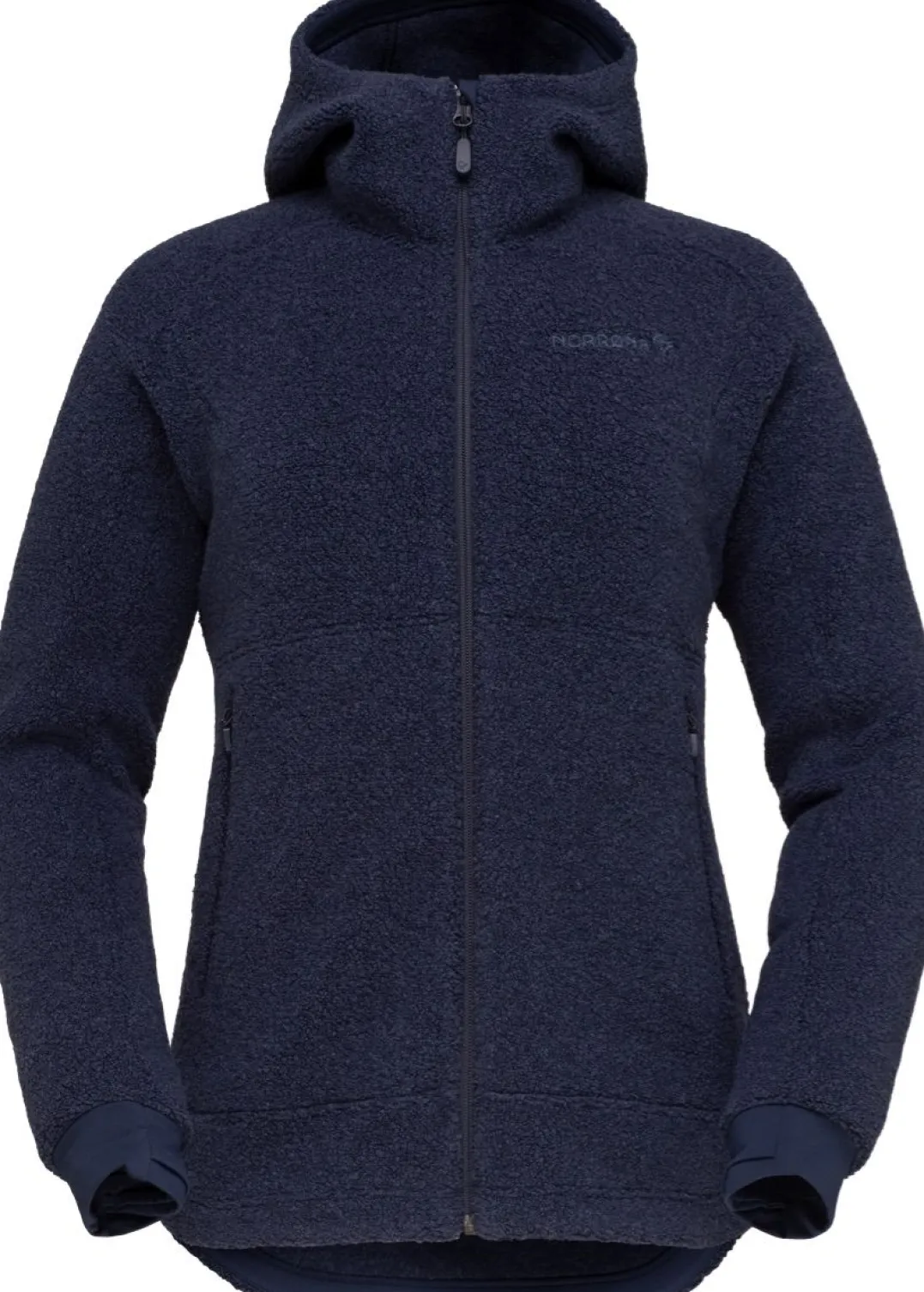 Norrøna Femund Warmwool3 Hood W'S Indigo Night Blue