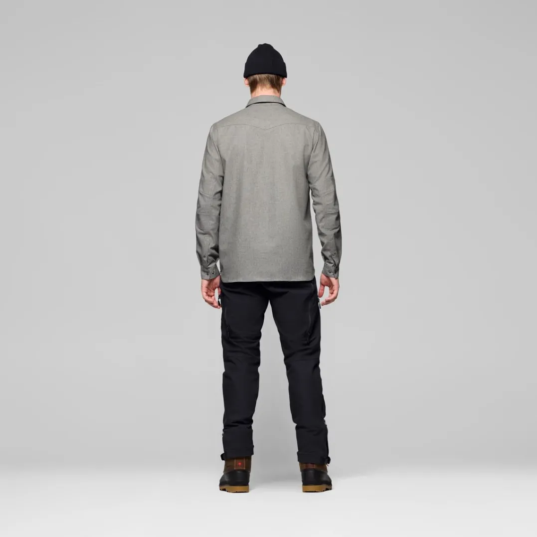 Norrøna Femund Wool Plain Shirt M'S Drizzle