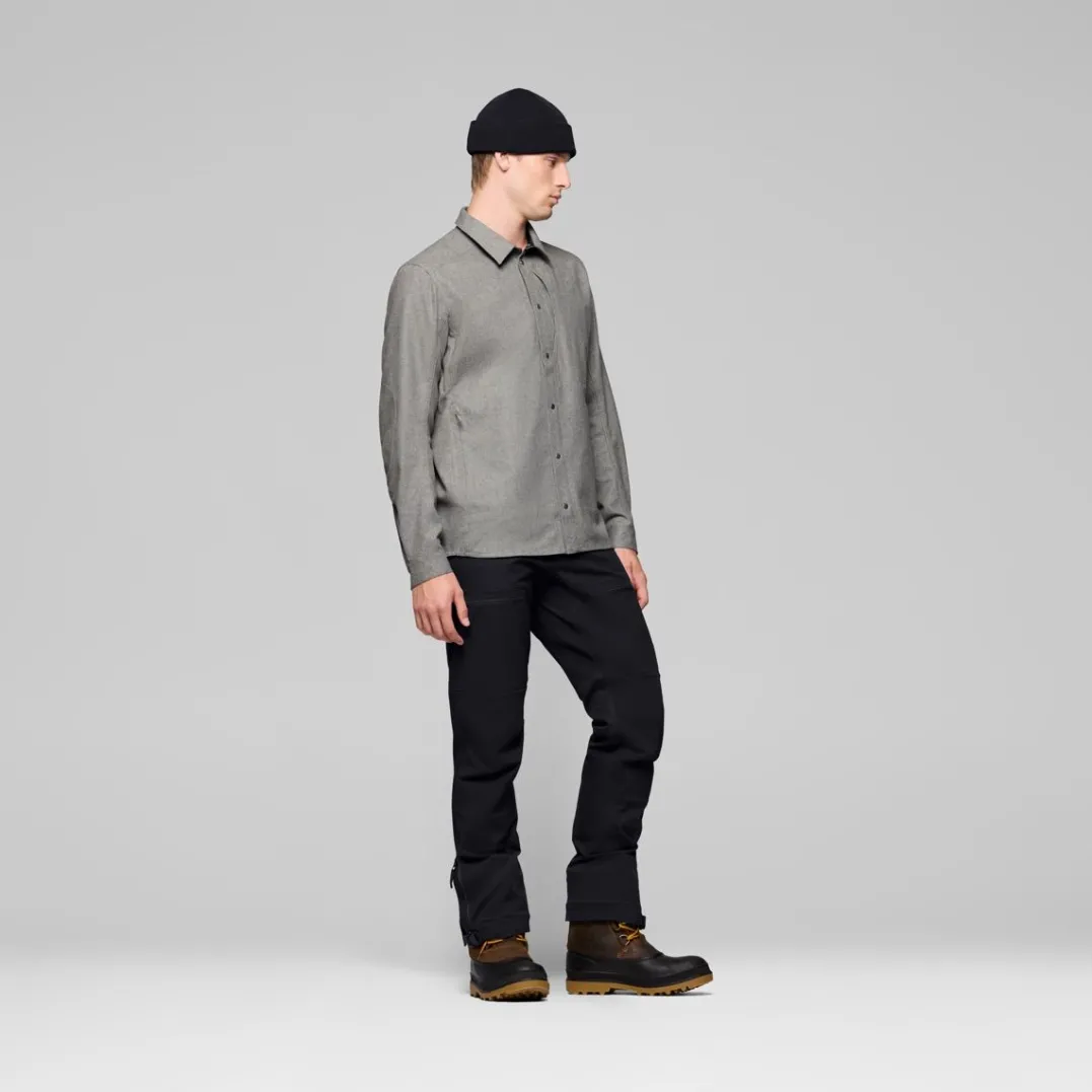 Norrøna Femund Wool Plain Shirt M'S Drizzle