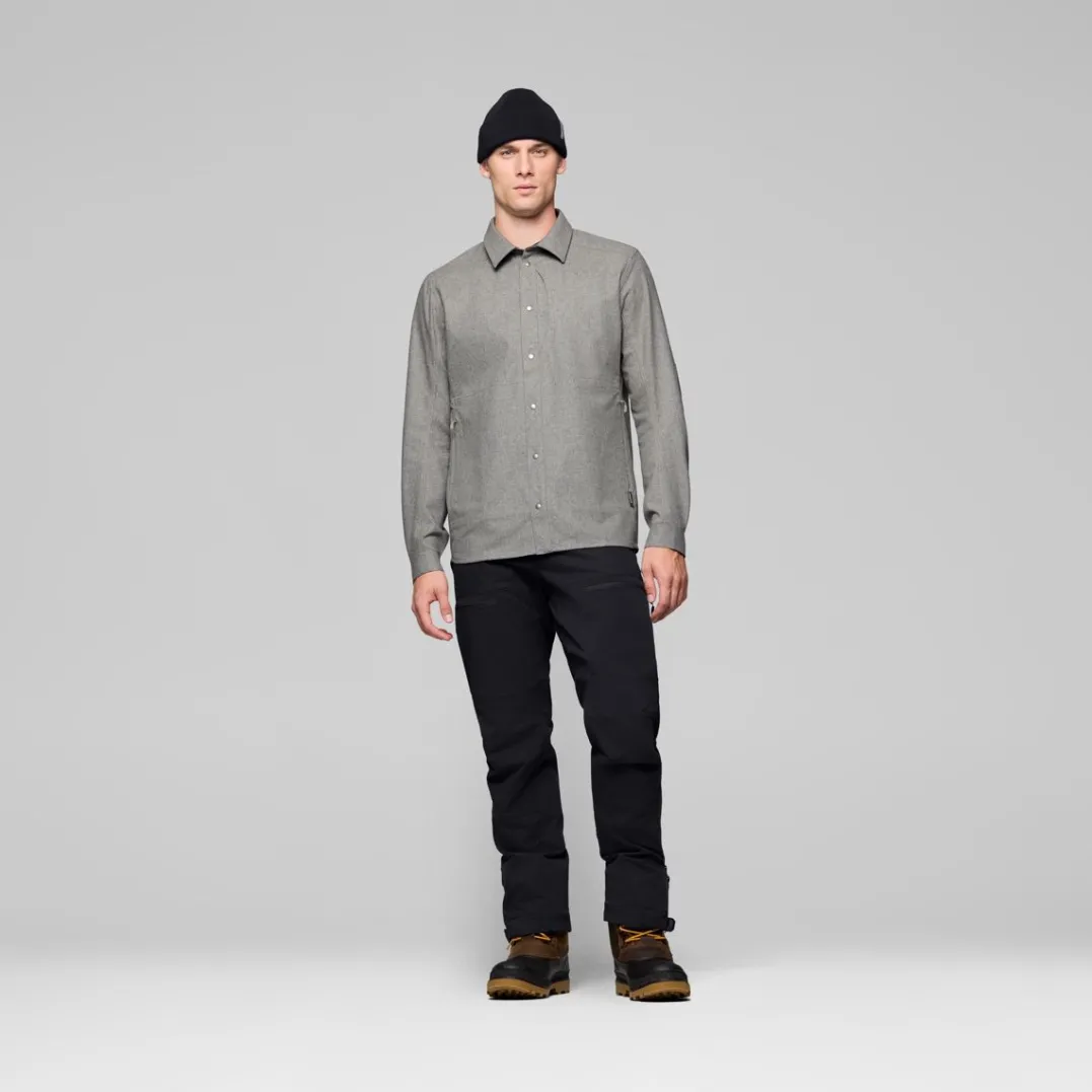 Norrøna Femund Wool Plain Shirt M'S Drizzle