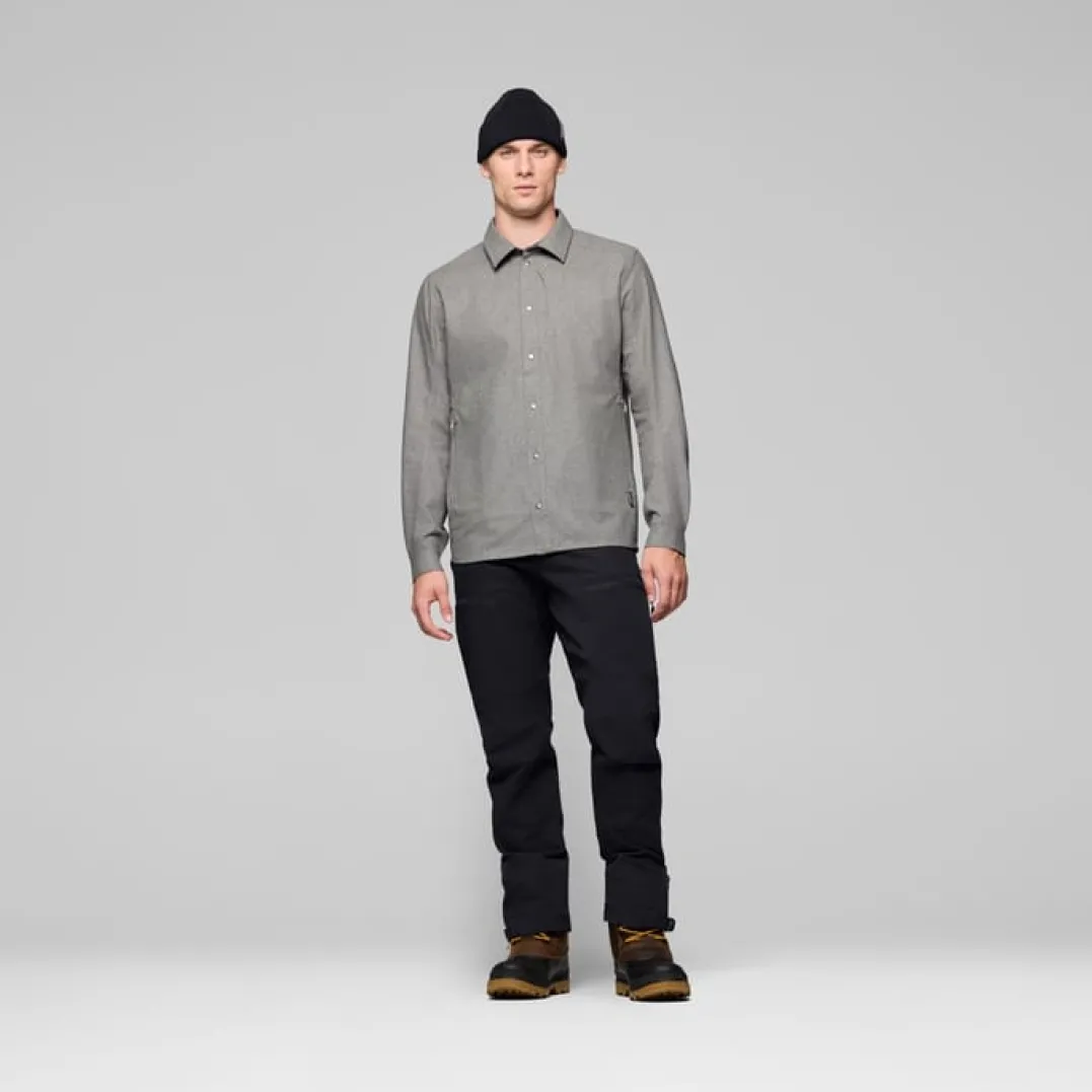 Norrøna Femund Wool Plain Shirt M'S Drizzle