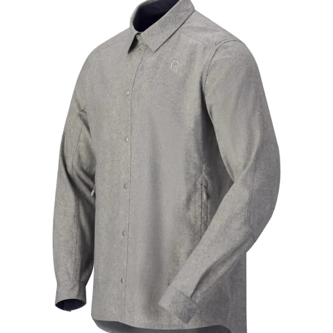 Norrøna Femund Wool Plain Shirt M'S Drizzle