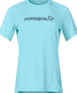 Norrøna Fjørå Equaliser Lightweight T-Shirt W'S Aqua Haze