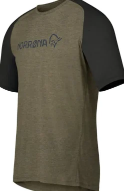 Norrøna Fjørå Equaliser Lightweight T-Shirt M'S Olive Night