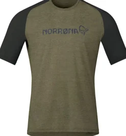 Norrøna Fjørå Equaliser Lightweight T-Shirt M'S Olive Night