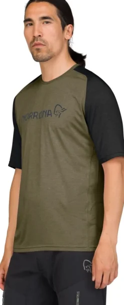 Norrøna Fjørå Equaliser Lightweight T-Shirt M'S Olive Night