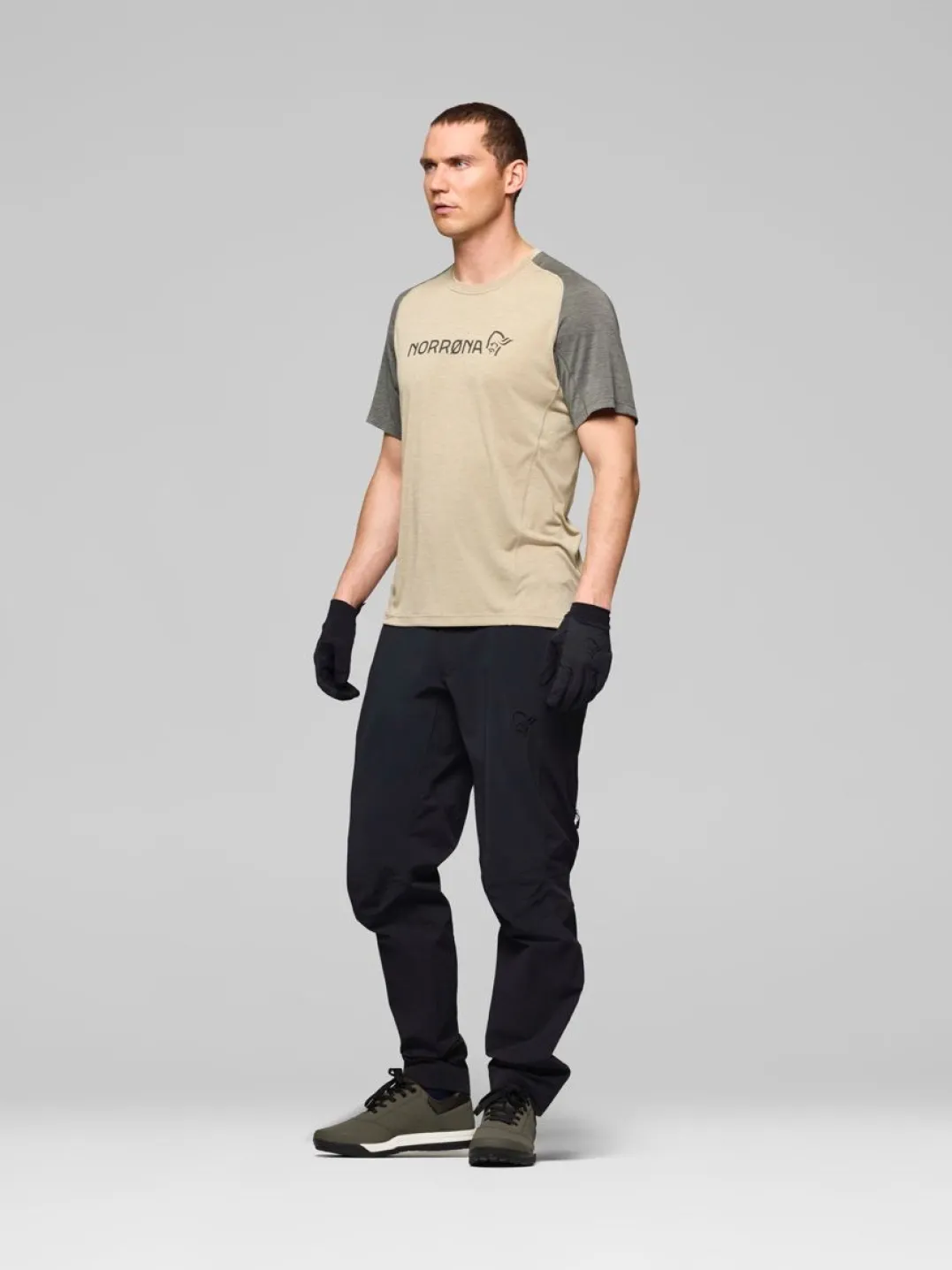 Norrøna Fjørå Flex1 Hybrid Pants M'S Caviar Black