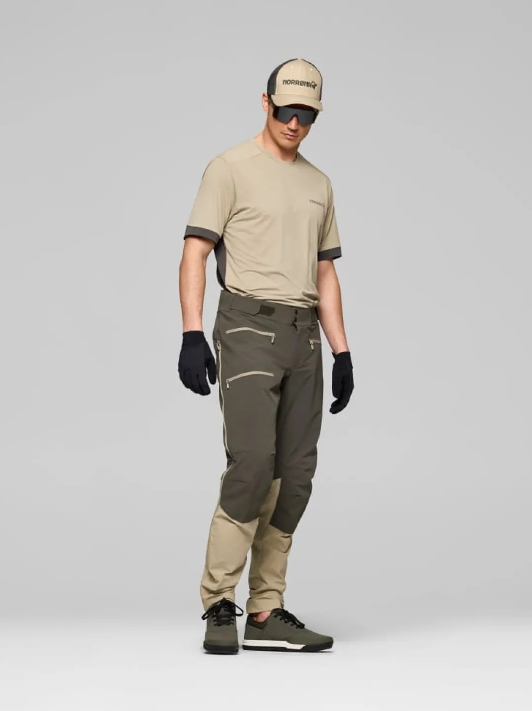 Norrøna Fjørå Flex1 Pants M'S Beluga/Winter Twig