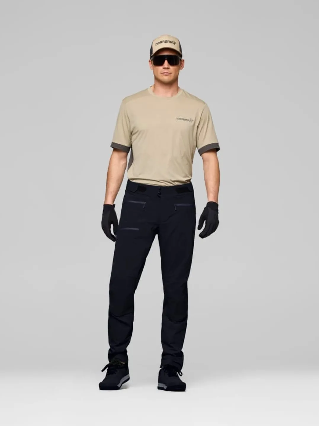 Norrøna Fjørå Flex1 Pants M'S Caviar Black