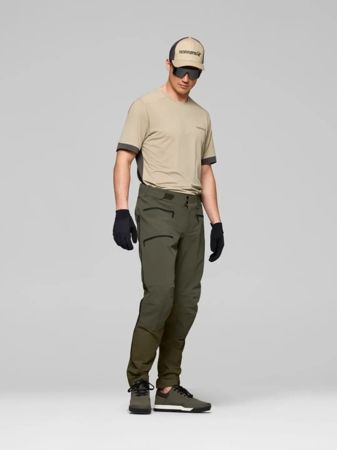 Norrøna Fjørå Flex1 Pants M'S Olive Night