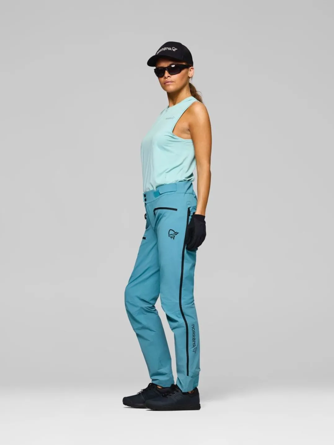 Norrøna Fjørå Flex1 Pants W'S Brittany Blue