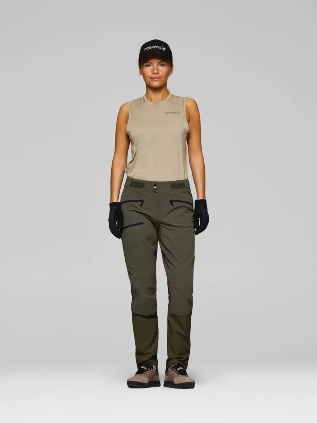 Norrøna Fjørå Flex1 Pants W'S Olive Night