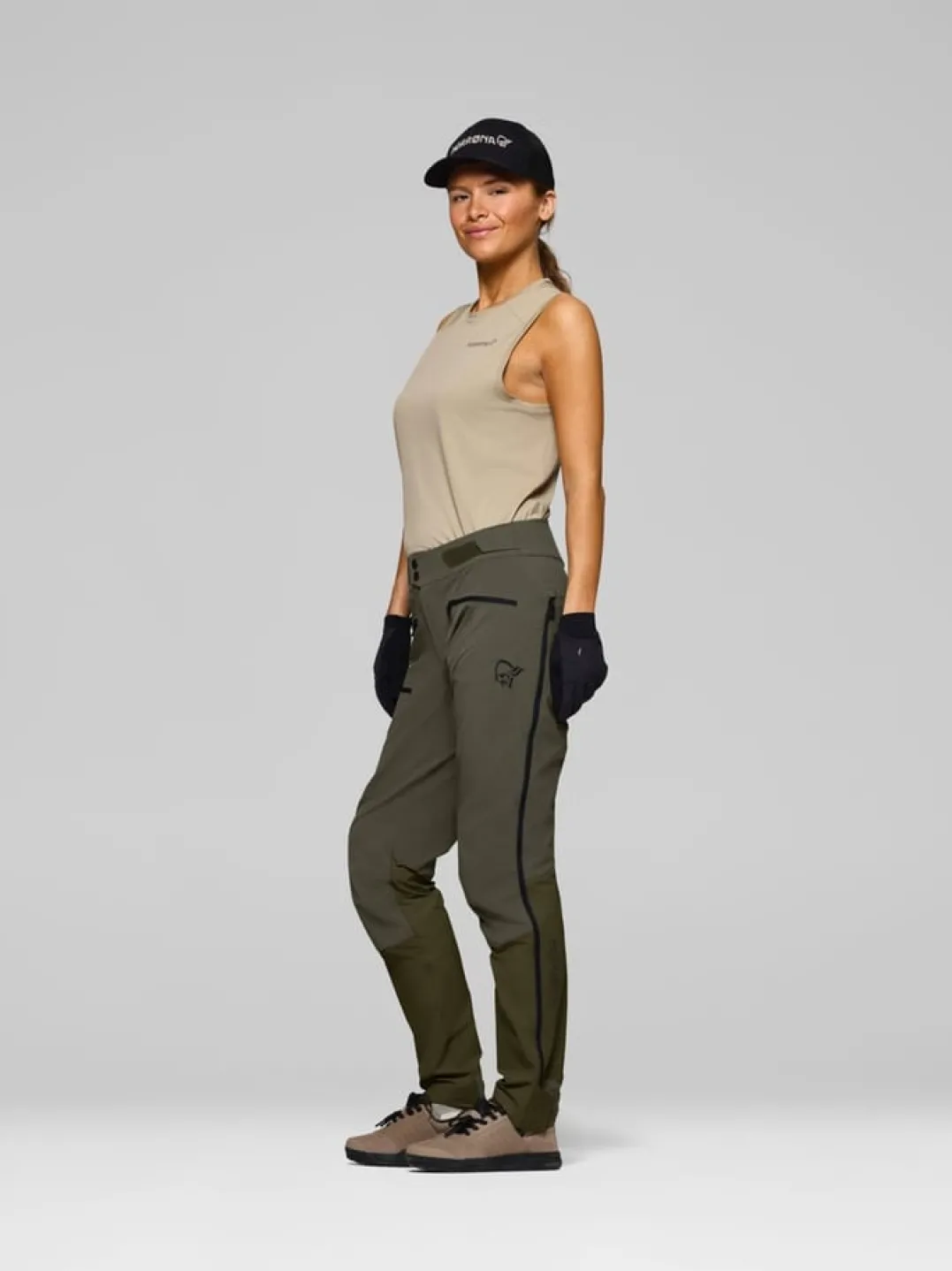 Norrøna Fjørå Flex1 Pants W'S Olive Night