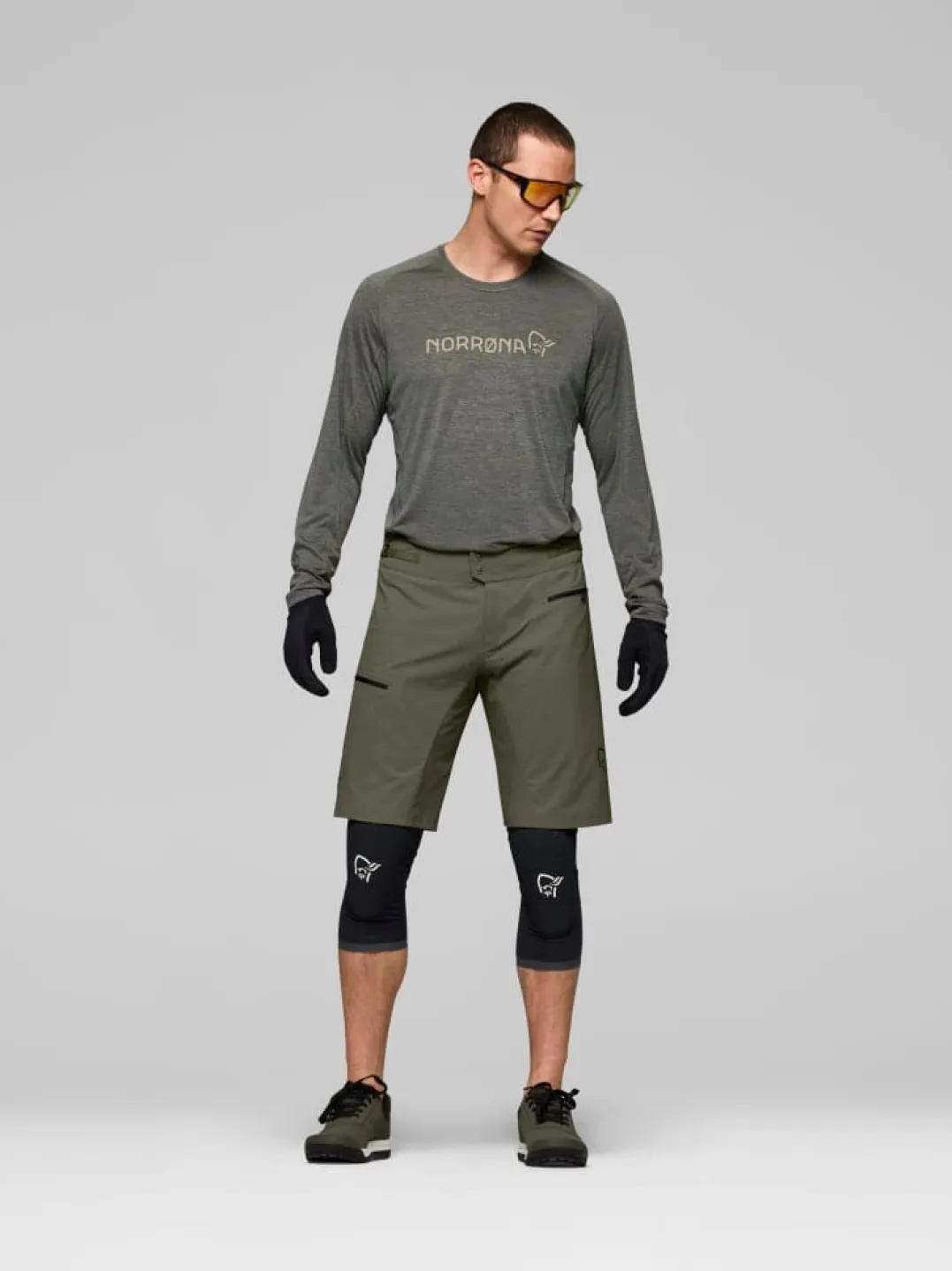 Norrøna Fjørå Flex1 Shorts M'S Olive Night