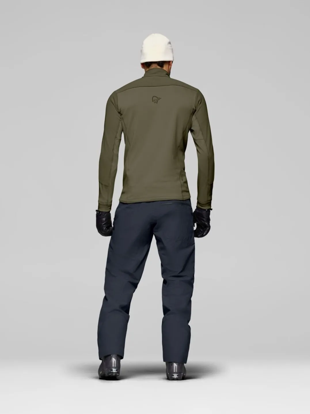 Norrøna Lofoten Warm2 Jacket M'S Olive Night/deep Lichen Green