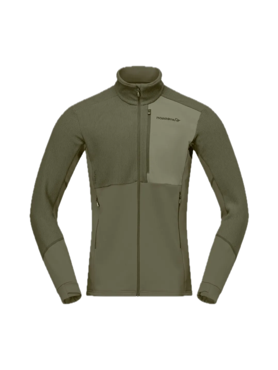 Norrøna Lofoten Warm2 Jacket M'S Olive Night/deep Lichen Green