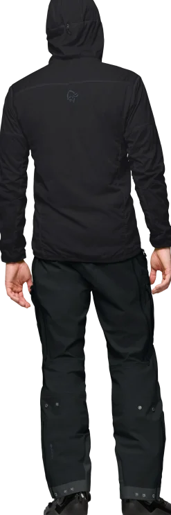 Norrøna Lyngen Thermo100 active Zip Hood M'S Caviar Black