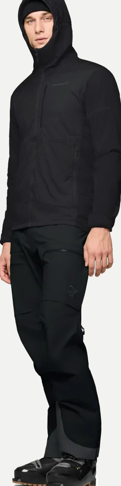 Norrøna Lyngen Thermo100 active Zip Hood M'S Caviar Black