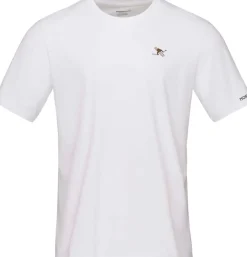 Norrøna Men's /29 Cotton Activity Embroidery T-Shirt Pure White