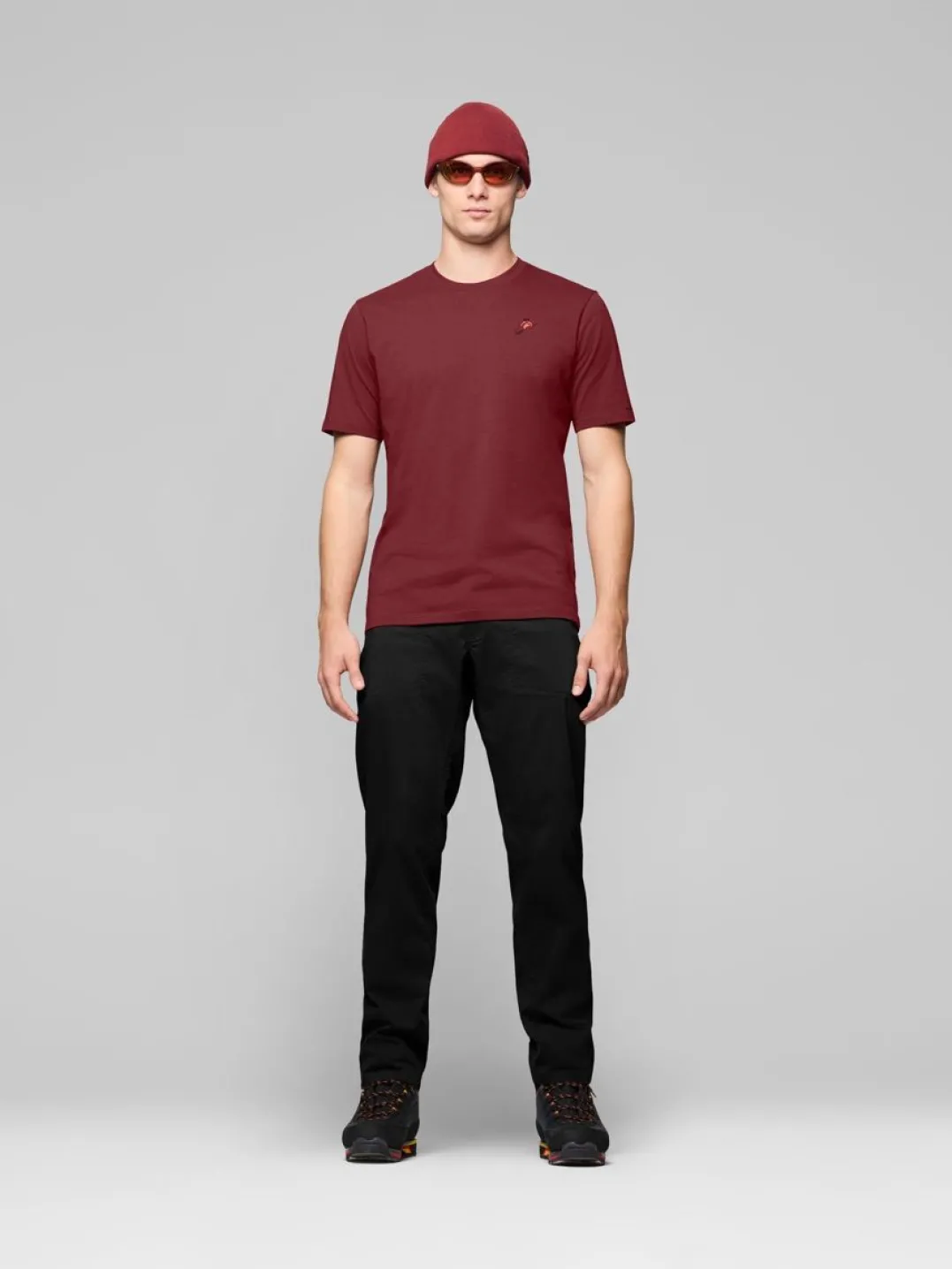 Norrøna Men's /29 Cotton Activity Embroidery T-Shirt Port