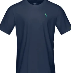 Norrøna Men's /29 Cotton Activity Embroidery T-Shirt Indigo Night