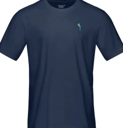 Norrøna Men's /29 Cotton Activity Embroidery T-Shirt Indigo Night