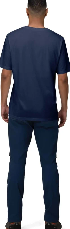 Norrøna Men's /29 Cotton Activity Embroidery T-Shirt Indigo Night