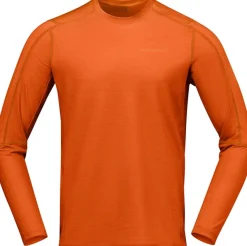 Norrøna Men's Falketind EqualiserUll Long Sleeve Gold Flame
