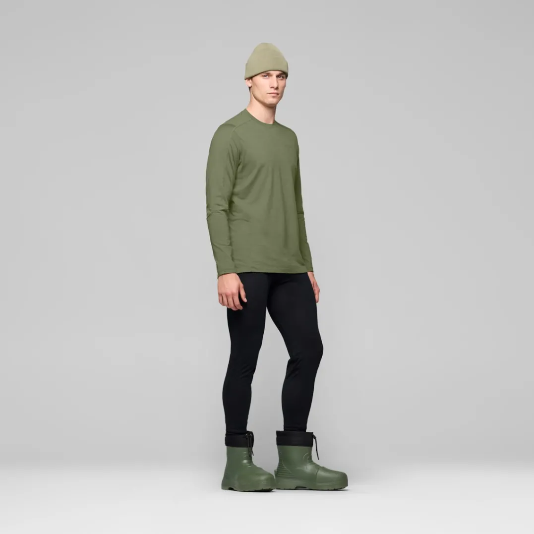Norrøna Men's Falketind EqualiserUll Long Sleeve Deep Lichen Green