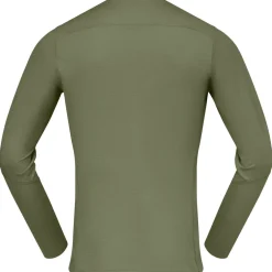 Norrøna Men's Falketind EqualiserUll Long Sleeve Deep Lichen Green