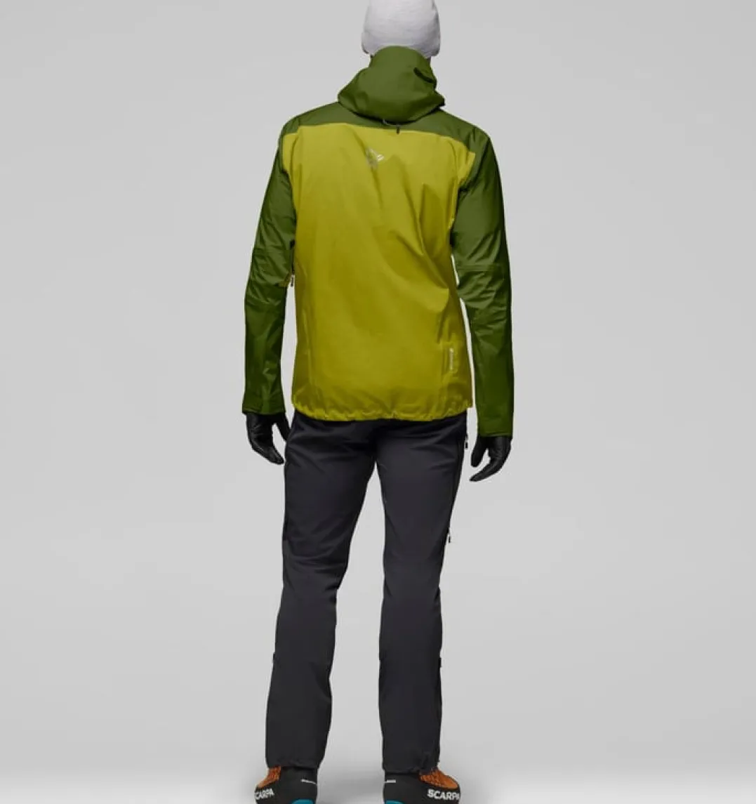 Norrøna Men's Falketind GORE-TEX Jacket Golden Lime/pesto