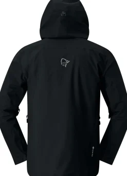 Norrøna Men's Falketind GORE-TEX Jacket Caviar Black