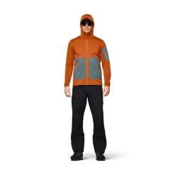 Norrøna Men's Falketind Warm Stretch Hood Gold Flame