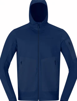 Norrøna Men's Falketind Warm Stretch Hood Indigo Night Blue