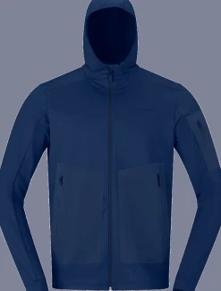 Norrøna Men's Falketind Warm Stretch Hood Indigo Night Blue