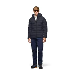 Norrøna Men's Femund Down700 Zip Hood Caviar Black