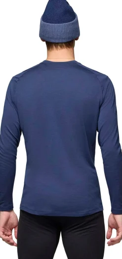 Norrøna Men's Femund PureUll Long Sleeve Indigo Night