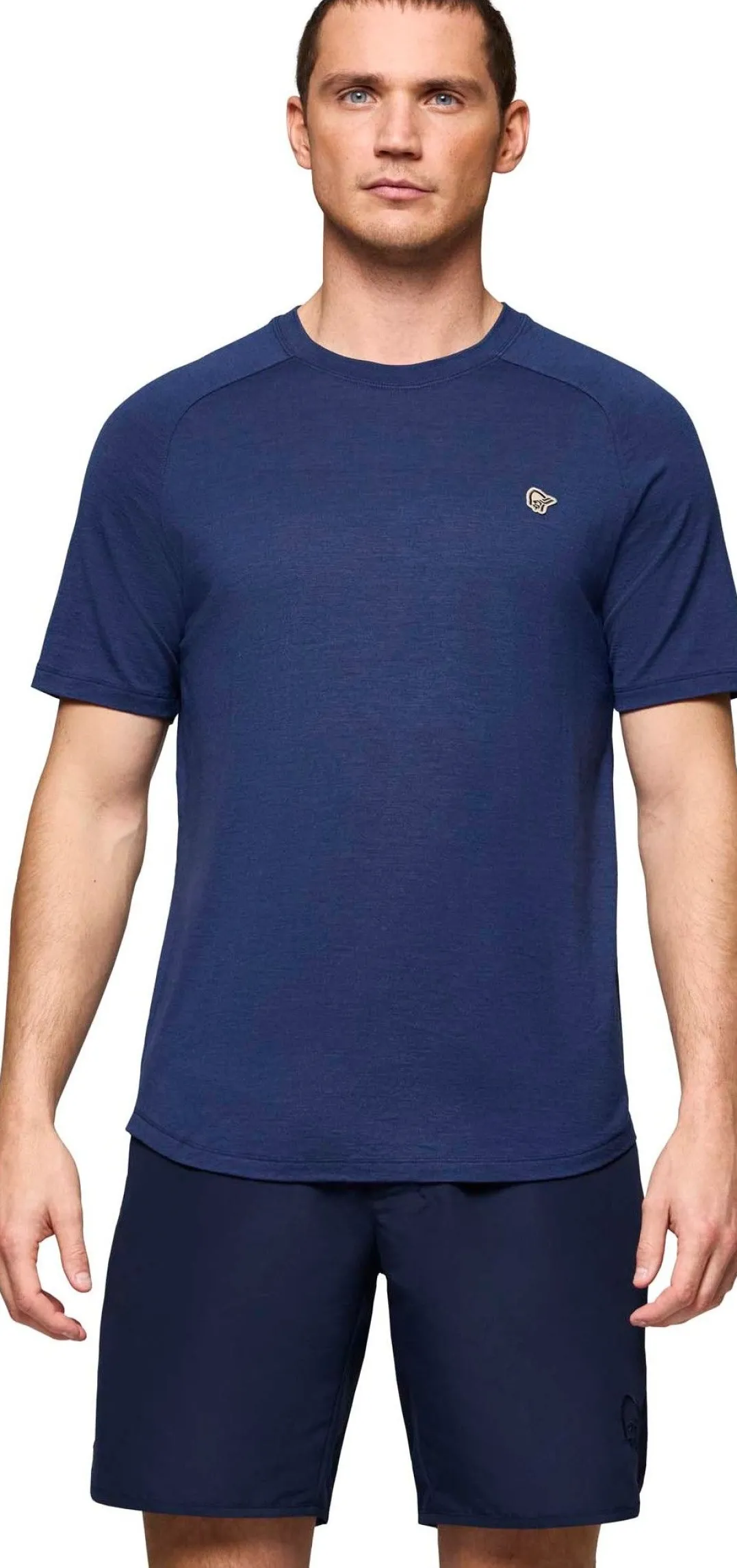 Norrøna Men's Femund PureUll T-Shirt Indigo Night