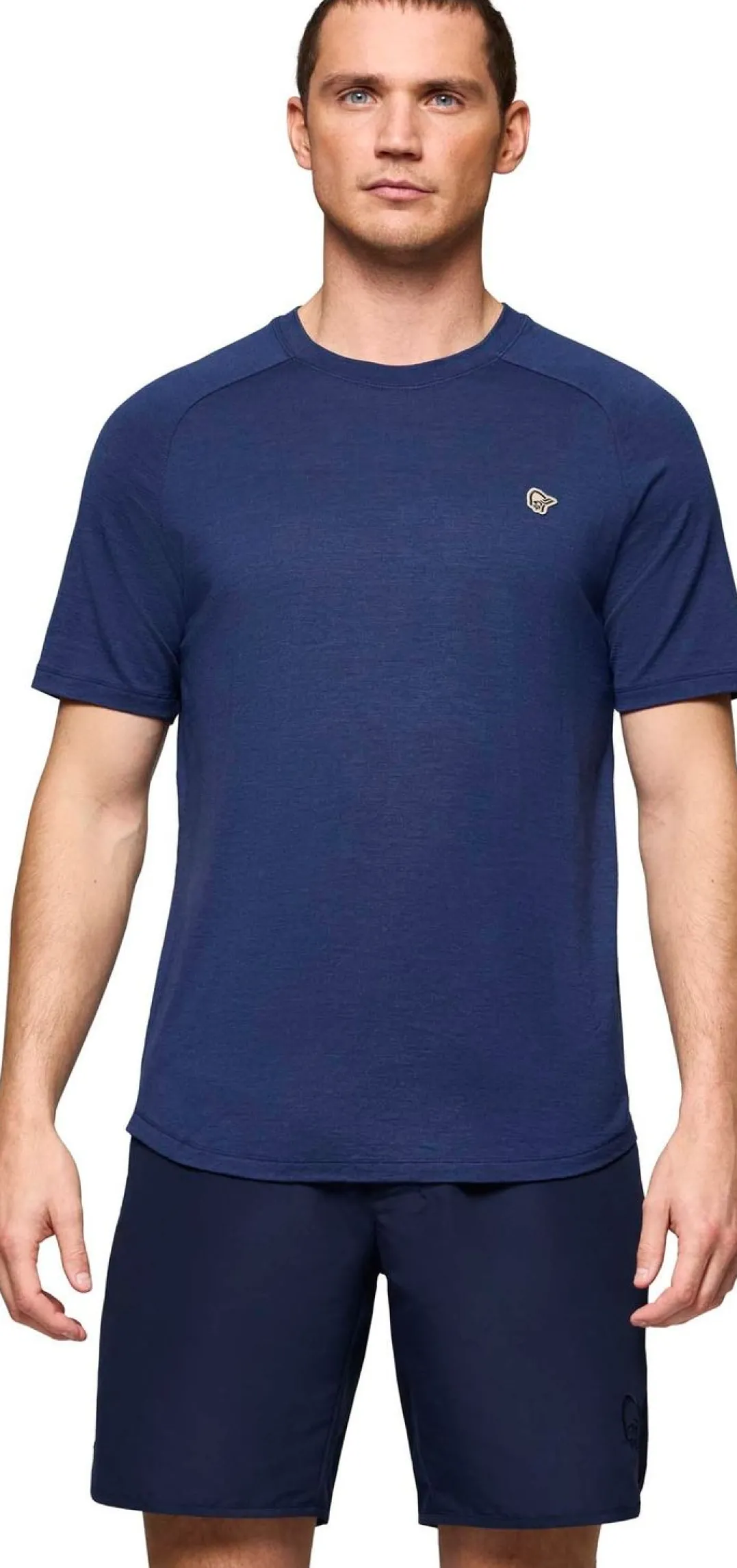 Norrøna Men's Femund PureUll T-Shirt Indigo Night