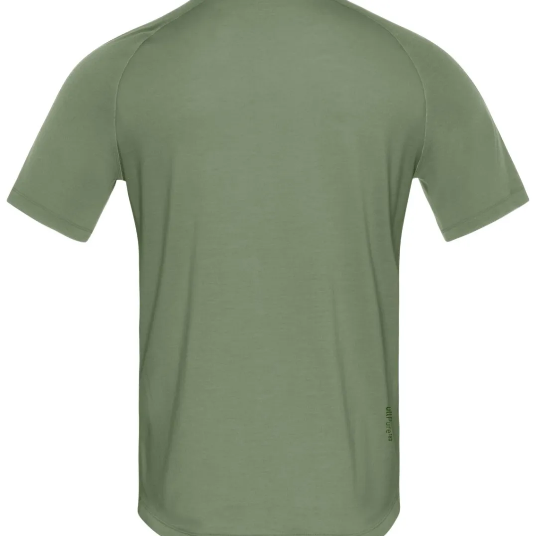 Norrøna Men's Femund PureUll T-Shirt Deep Lichen Green