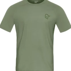 Norrøna Men's Femund PureUll T-Shirt Deep Lichen Green