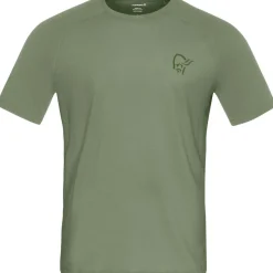 Norrøna Men's Femund PureUll T-Shirt Deep Lichen Green