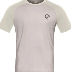 Norrøna Men's Femund PureUll T-Shirt Oatmeal/whisper White