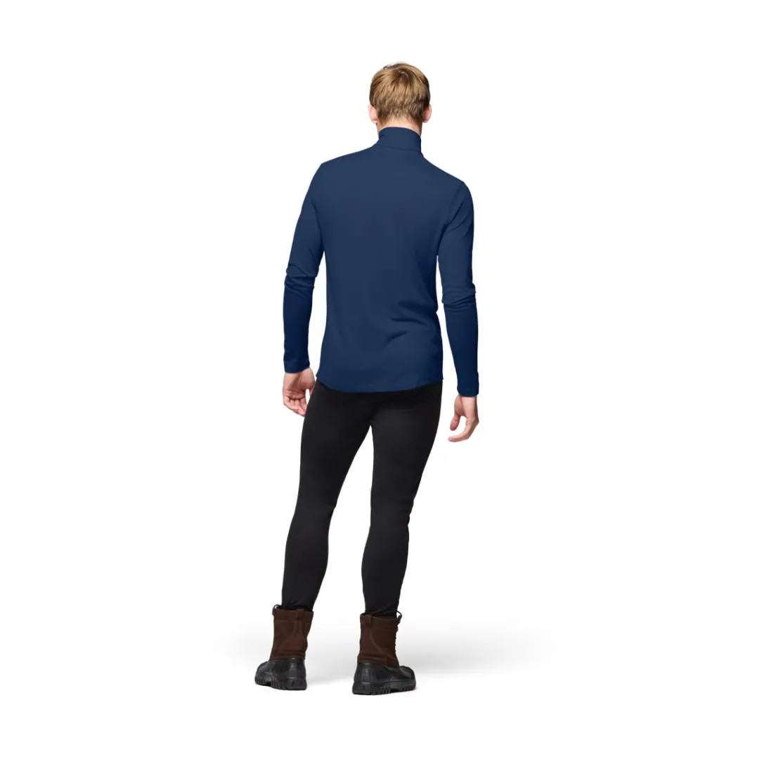 Norrøna Men's Femund PureUll Zip Neck Indigo Night