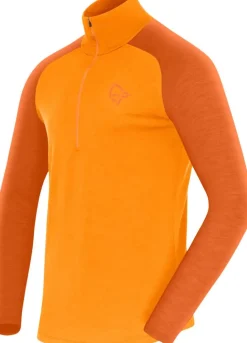 Norrøna Men's Femund PureUll Zip Neck Exuberance