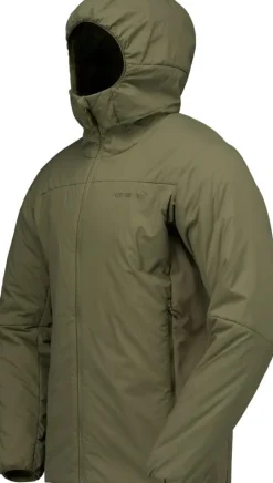 Norrøna Men's Femund Thermo60 Zip Hood Olive Night